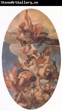 VERONESE (Paolo Caliari) Jupiter Smiting the Vices (mk05)